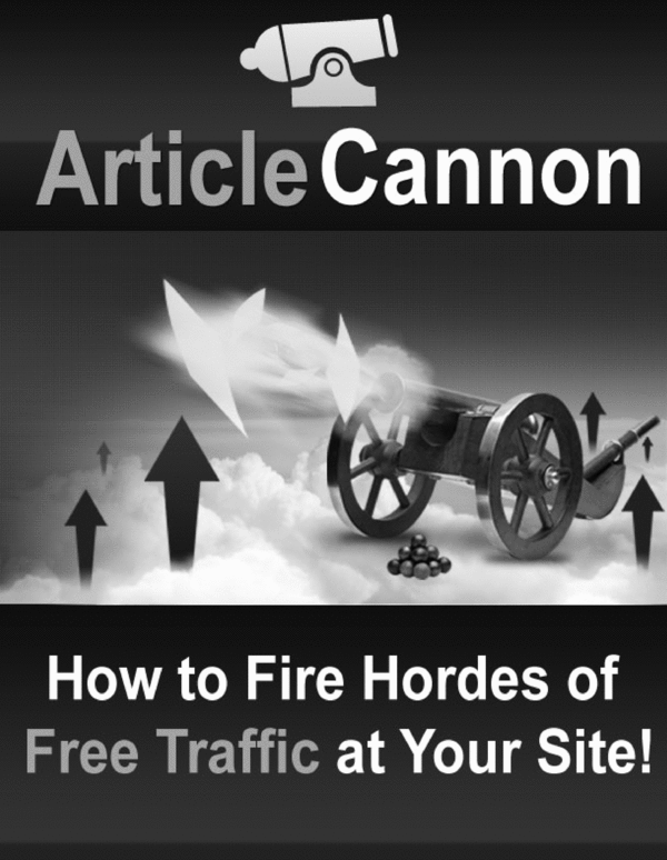 Product picture Article Cannon - How to make articles work for your business